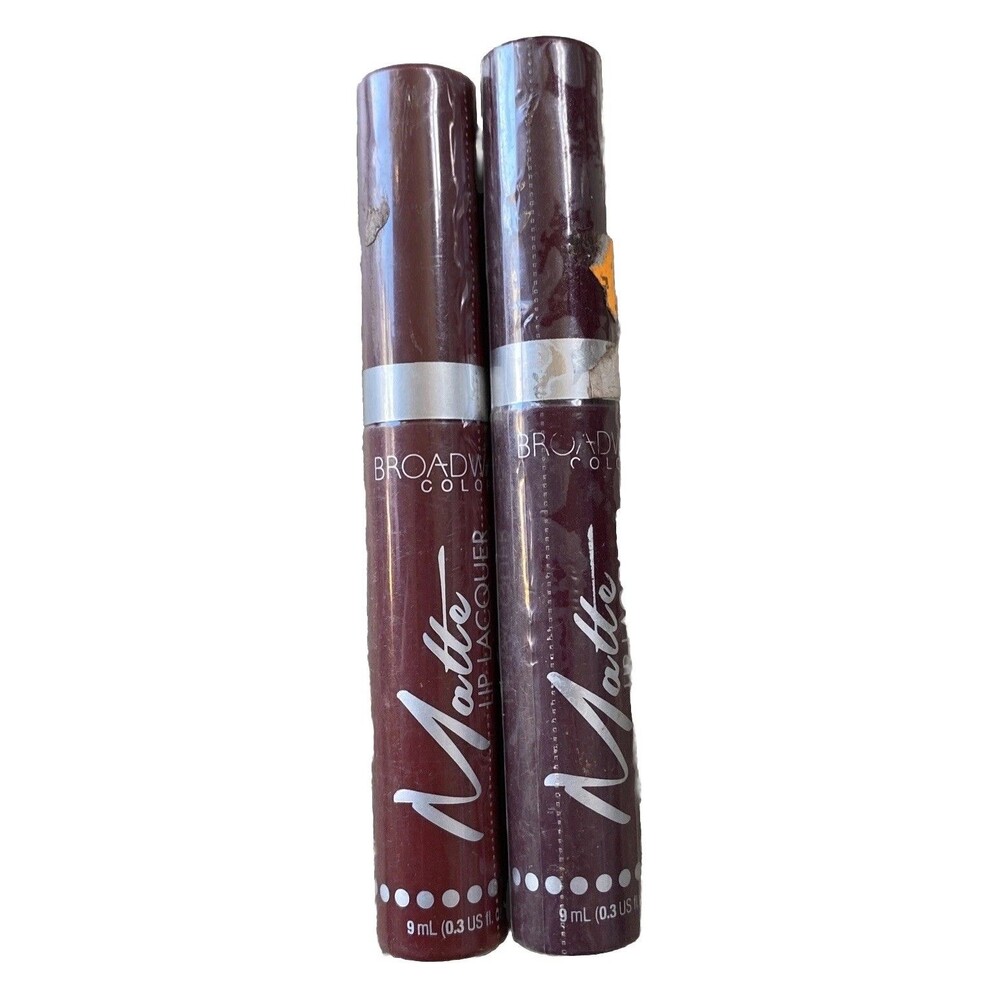 Broadway Colors Matte Lip Lacquer 10 Woodbury 09 Juliet Lot